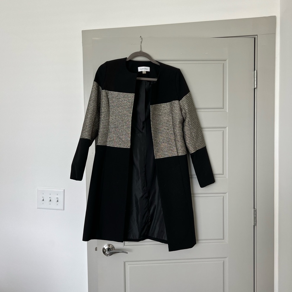 Calvin Klein - sparkle blazer size 6P